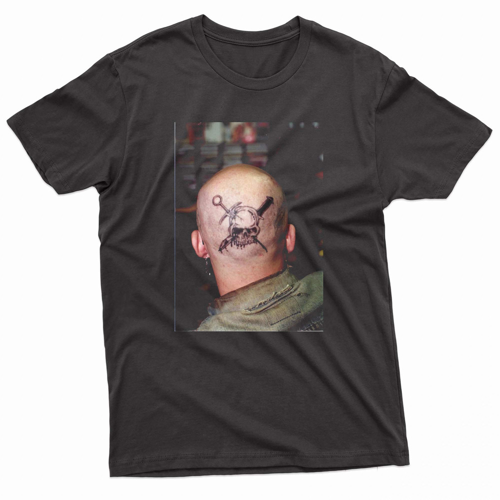 Gg Allin The Murder Junkies Head Tattoo TShirt 0