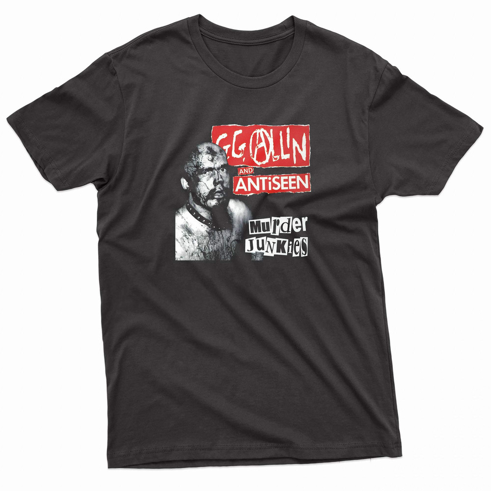Gg Allin And Atiseen Murder Junkies TShirt 0