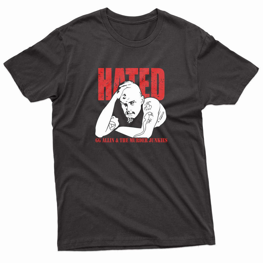 Gg Allin HAted TShirt 0