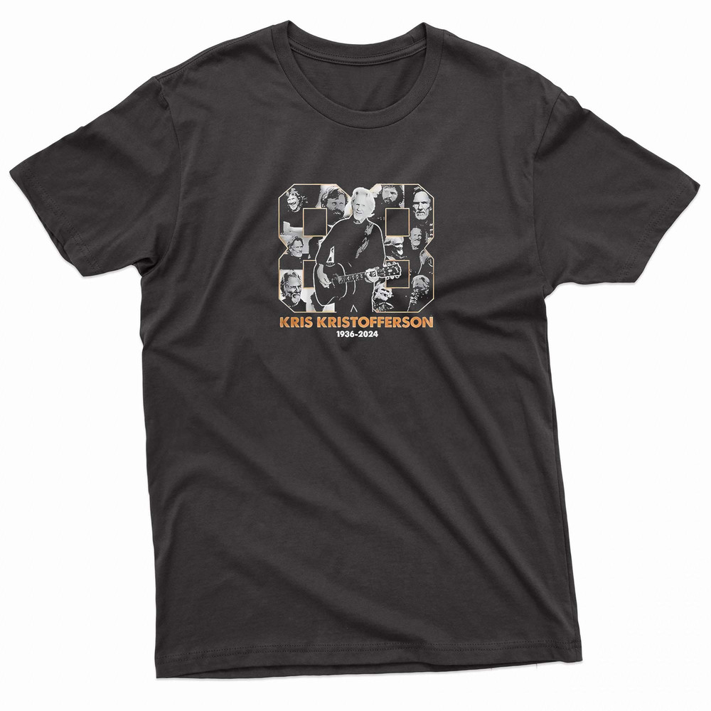 Kris Kristofferson 88 Photo Collage TShirt 0