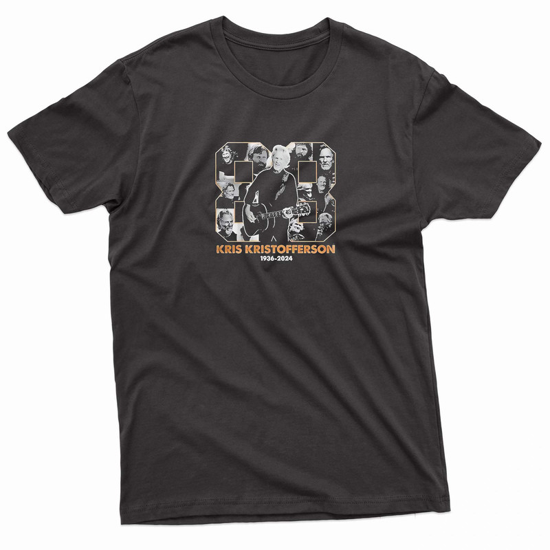 Kris Kristofferson 88 Photo Collage TShirt 0