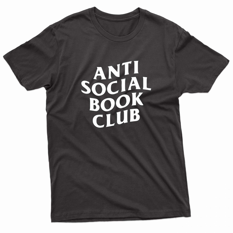 Anti Social Book Club TShirt 0