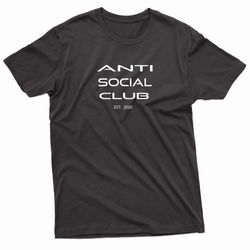 anti social club. est. 2020 t-shirt
