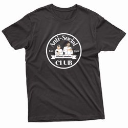 anti social club official member t-shirt