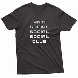 anti social social social club t-shirt