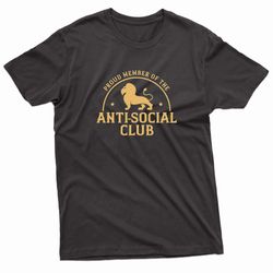 introvert anti social club t-shirt