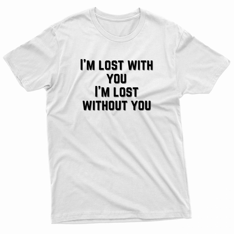 The Cranberries Im Lost Without You Lyric TShirt 0