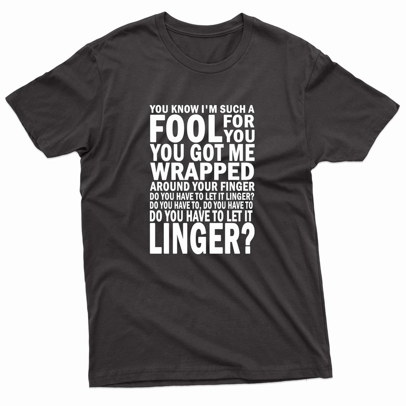 The Cranberries Linger Lyric Chorus TShirt 0