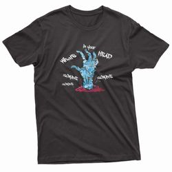 the cranberries zombie hand in your head t-shirt