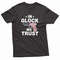 In Glock We Trust American Flag Gun TShirt 0