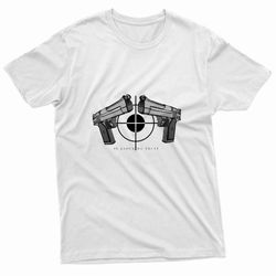 in glock we trust shooting point t-shirt