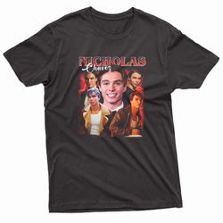 nicholas chavez 90s retro t-shirt