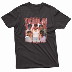 nicholas chavez retro bootleg style t shirt t-shirt