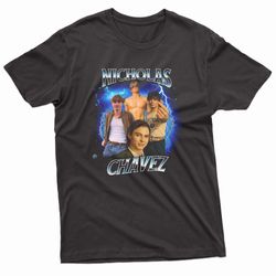 nicholas chavez retro design bootleg t-shirt