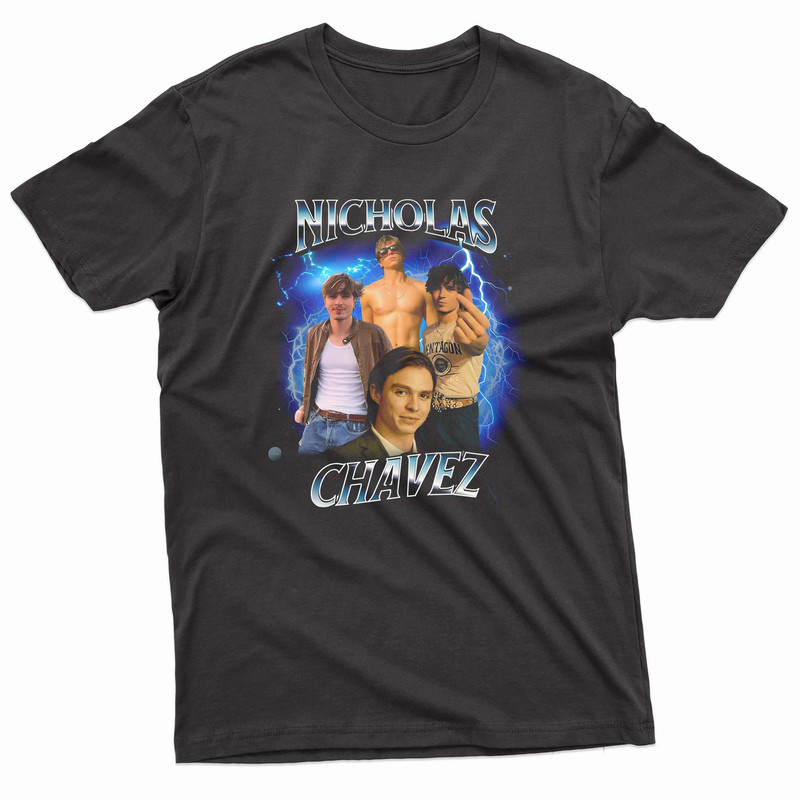 Nicholas Chavez Retro Design Bootleg TShirt 0