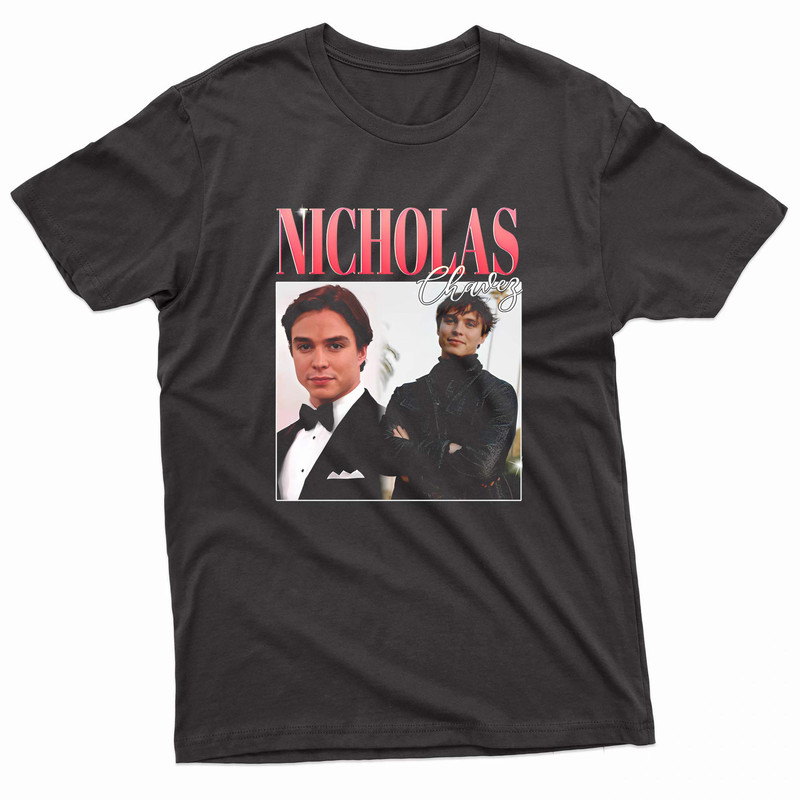 Vintage Retro Nicholas Chavez TShirt 0