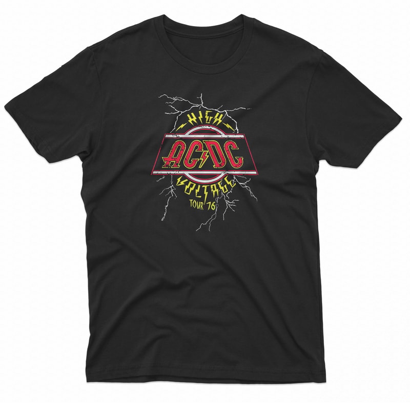 Ac Dc High Voltage TShirt 0