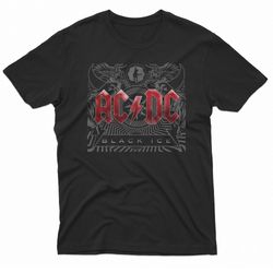 acdc black in black logo t-shirt