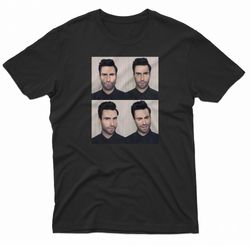 adam levine face t-shirt