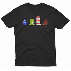 alice in wonderland hat t-shirt