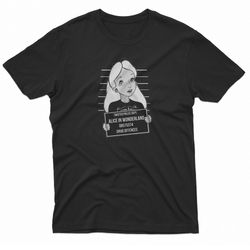 alice in wonderland t-shirt