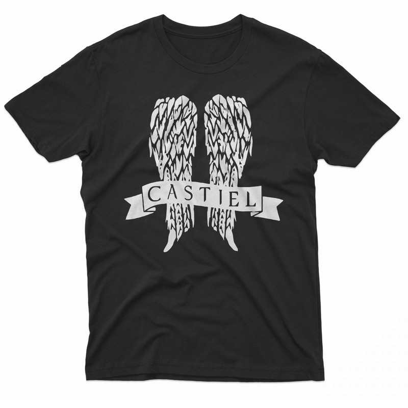 Angel Castiel Supernatura TShirt 0