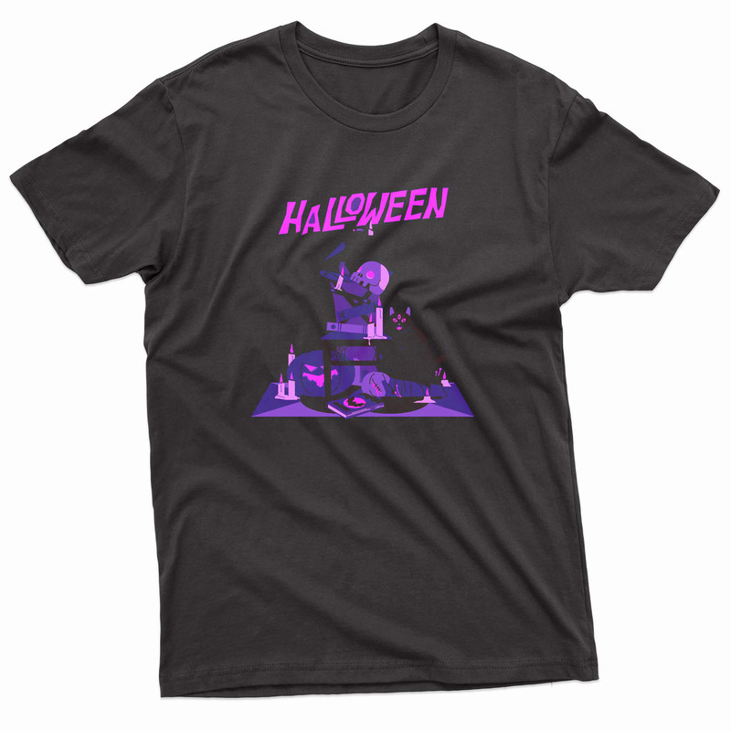 Halloween Kawai Ghost Trick Or Treat TShirt 0