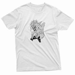 okarun in his turbo granny form manga t-shirt