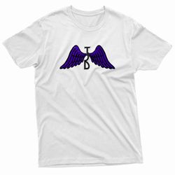 tjd the judgement day purple wings logo t-shirt
