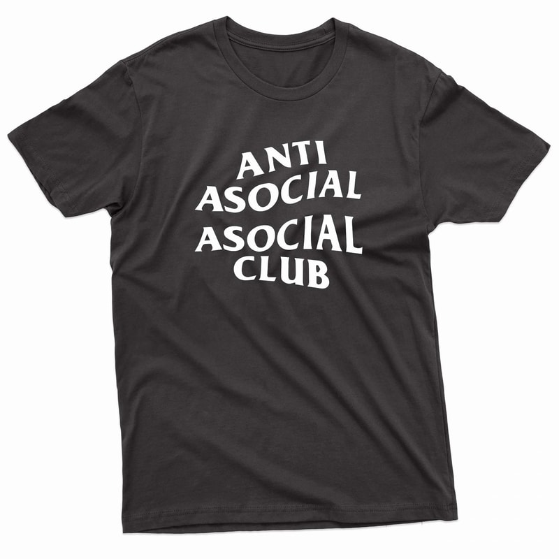 Anti Asocial Asocial Club TShirt 0