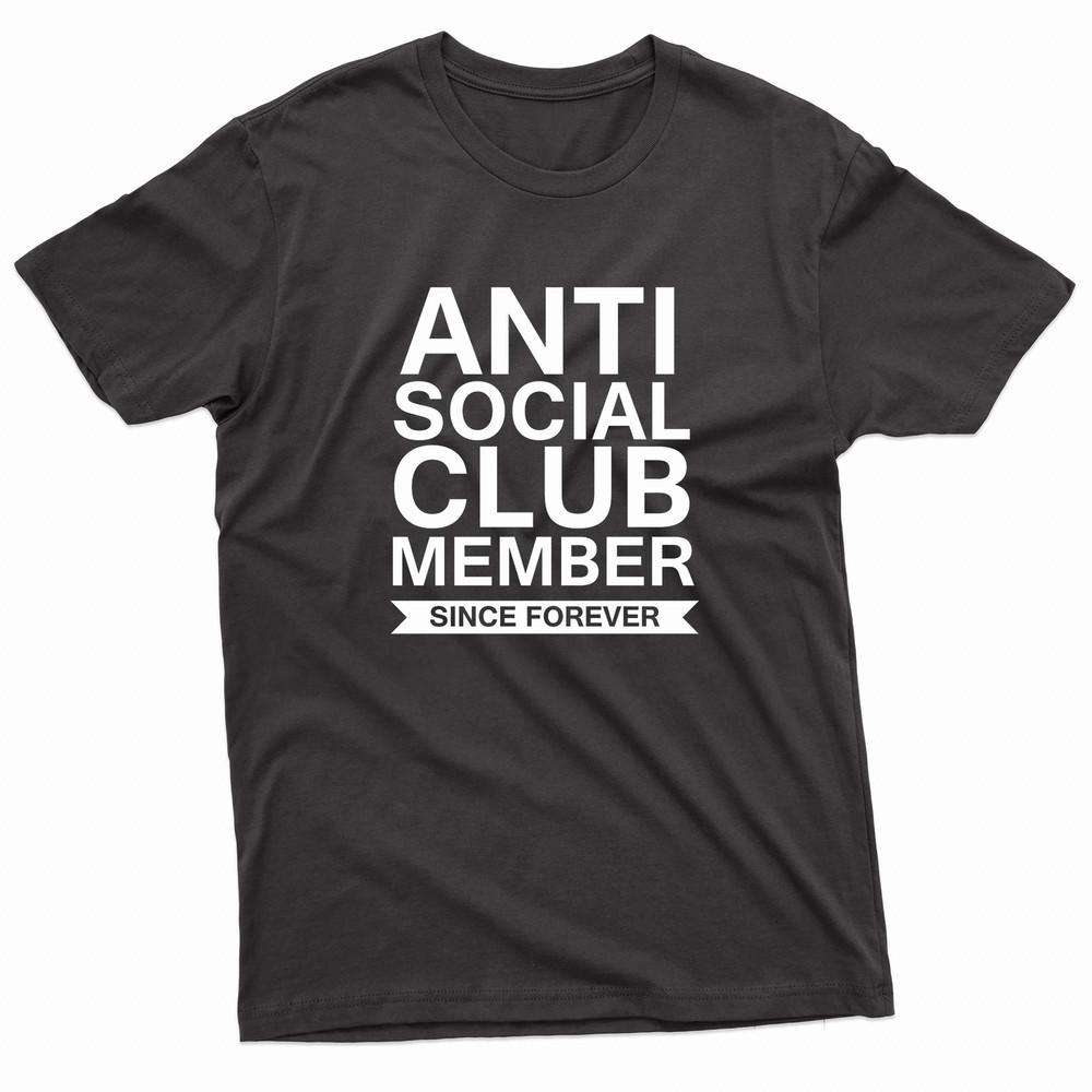 Anti Social Club Member Since Forevers TShirt 0