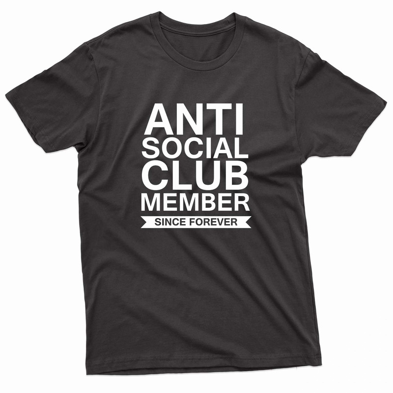Anti Social Club Member Since Forevers TShirt 0