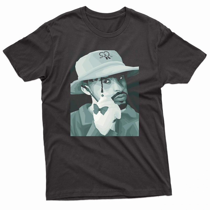 Bad Bunny Black White TShirt 0