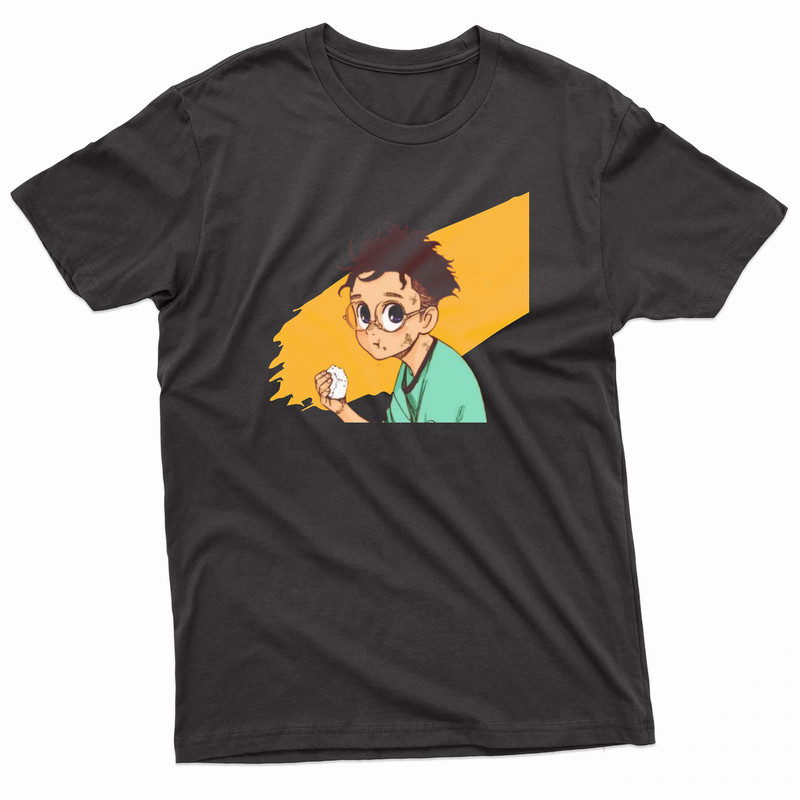 Dandadan Ken Takakura Onigiri Manga Design TShirt 0
