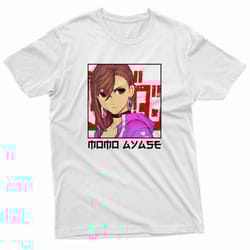 dandadan momo ayase pink t-shirt
