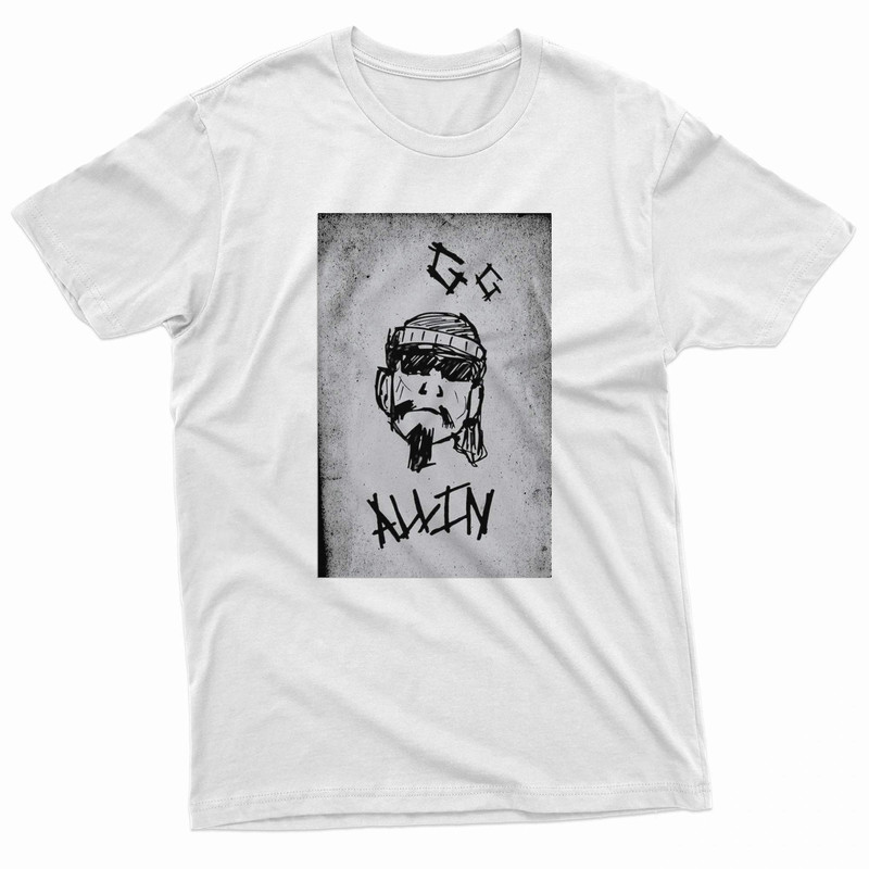 Gg Allin Jail Painting TShirt 0