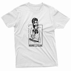 momo ayase dandadan in japanese manga t-shirt