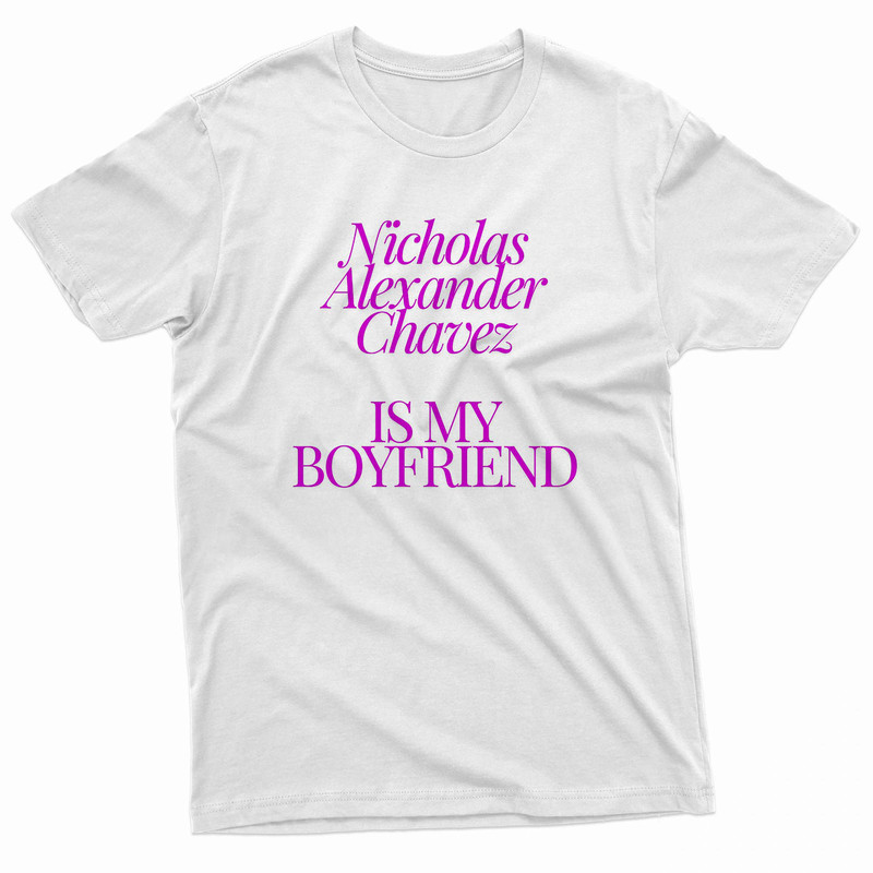 Nicholas Alexander Chavez Print Purple TShirt 0