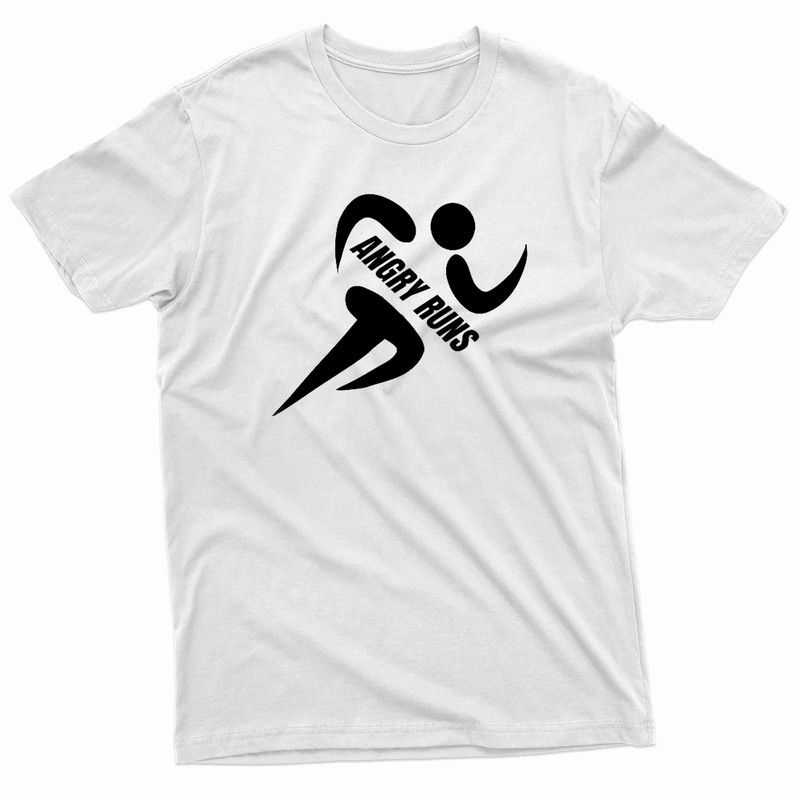 Angry Runs Figure TShirt 0