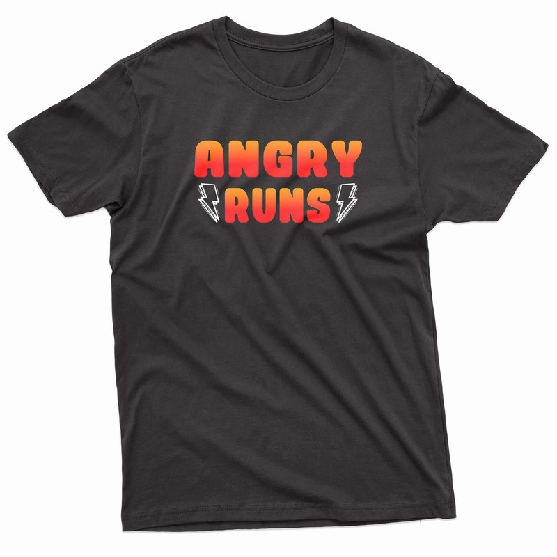Angry Runs Lightning TShirt 0
