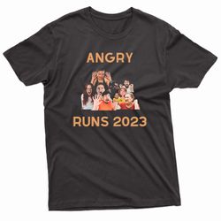 angry runs people t-shirt