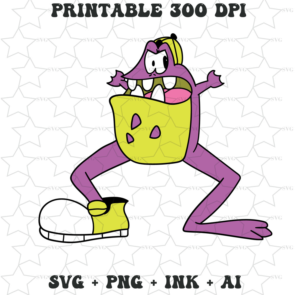 Vector Project Roofus Ribbit Clucky Logic Easy To Edit With SVGPNGInk Ai File Format Instant Download 0