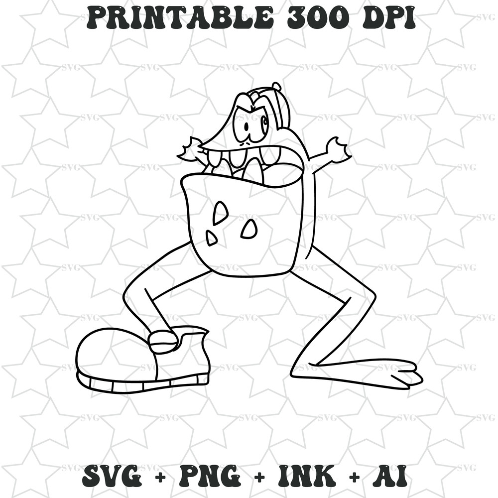 Vector Project Roofus Ribbit Clucky Logic Easy To Edit With SVGPNGInk Ai File Format Instant Download 1