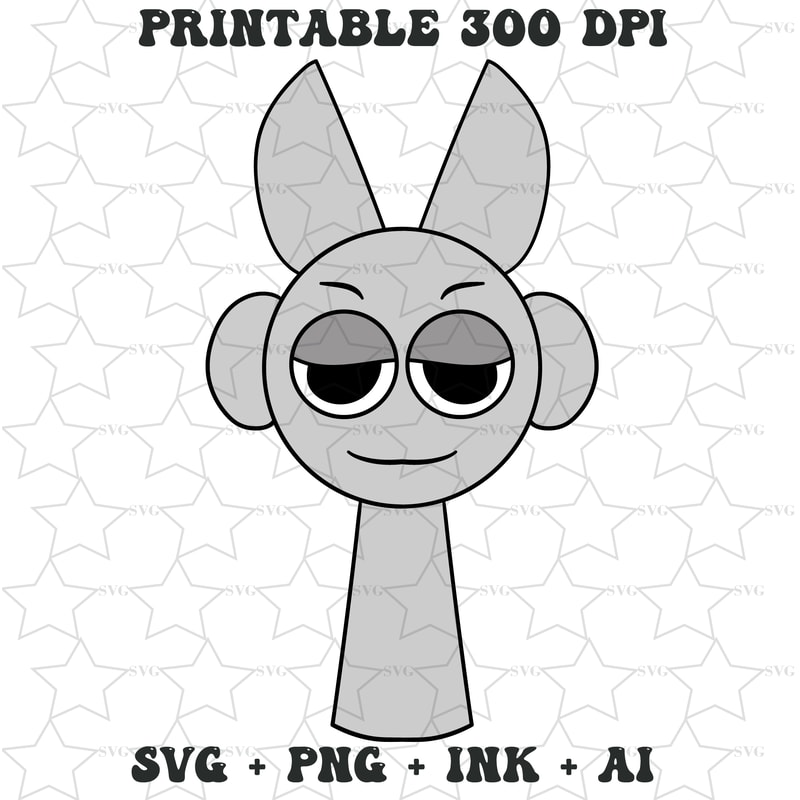 Vector Project Cutter Increedibox Png Sprunki KickinChicken SVGPNGInk Ai File Format Instant Downlo 0