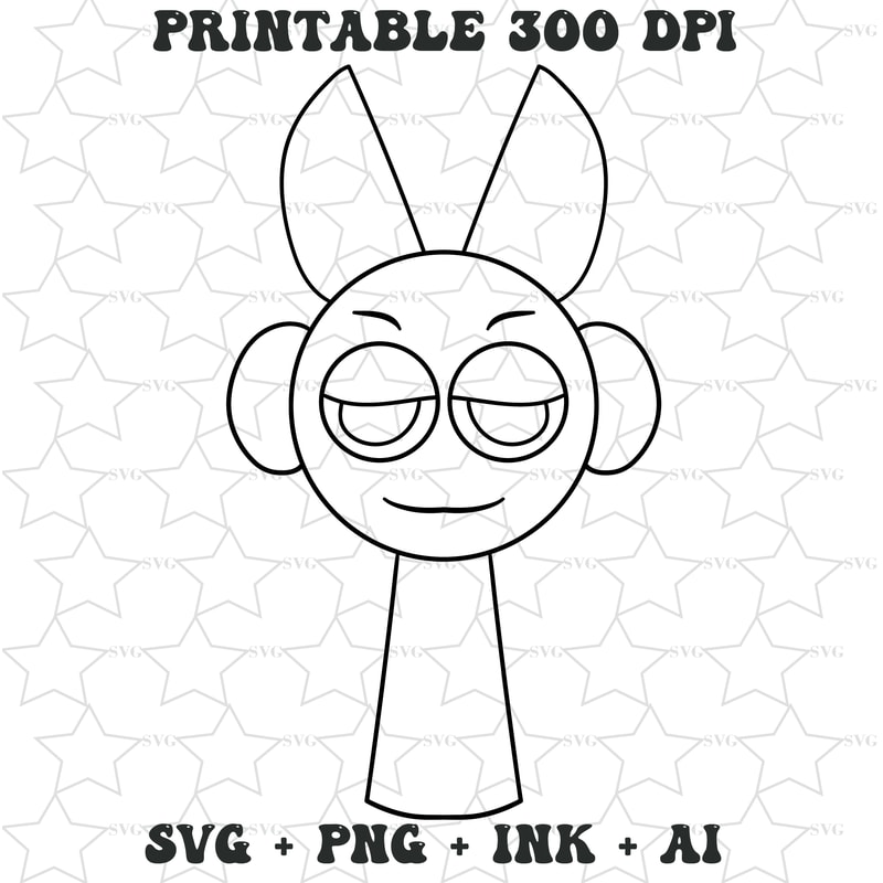 Vector Project Cutter Increedibox Png Sprunki KickinChicken SVGPNGInk Ai File Format Instant Downlo 1