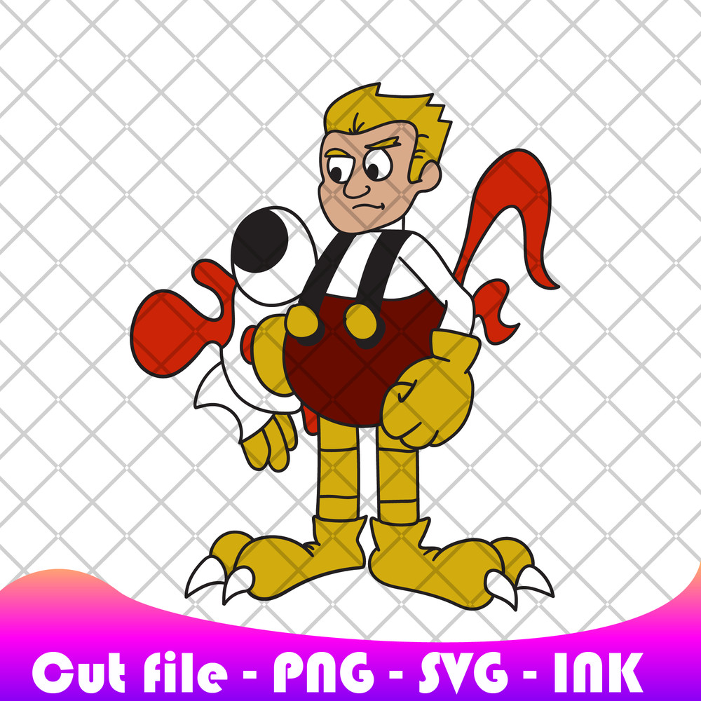 Richard In Cluckys Logic Png Clucky SVG Clucky Coloring Pages Printable Editable Vector 0