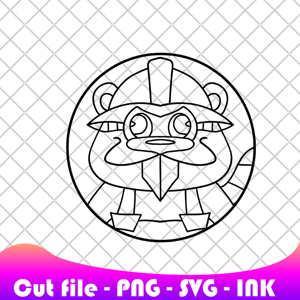 Sticker Barney Beaverton In Cluckys Logic Png Clucky SVG Clucky Coloring Pages Printable Editable Vector 1