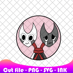 dandy world svg, sricker razzle dazzle svg, png, ink, coloring pages printable, editable vector, instant download.