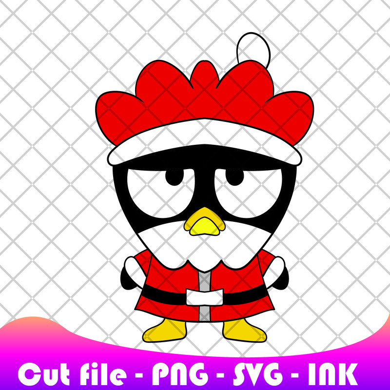 Badtz Maru Sanrio Cute Penguin SVG PNG Ink Coloring Pages Printable Badtz Maru Sanrio Cute Penguin 0