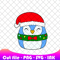 Christmas Squishmallows Puff The Penguin SVG PNG Ink Coloring Pages Printable Editable Vector 0